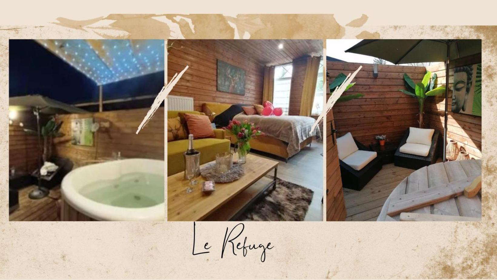 Maison D'Hote Les Notes Endormies Suite Le Refuge Walcourt ภายนอก รูปภาพ
